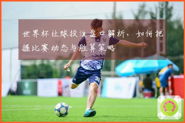 世界杯让球投注盘口解析，如何把握比赛动态与胜算策略