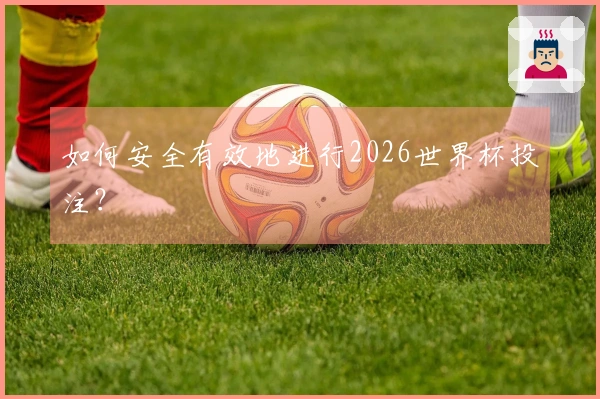 如何安全有效地进行2026世界杯投注？