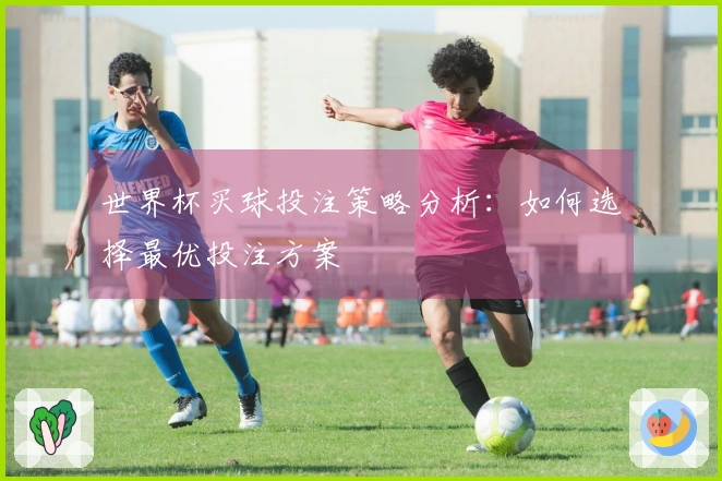 世界杯买球投注策略分析：如何选择最优投注方案
